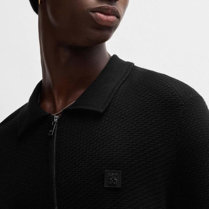 Produktbild HUGO Sastoon Poloshirt mit kurzem Reissverschluss (XL)