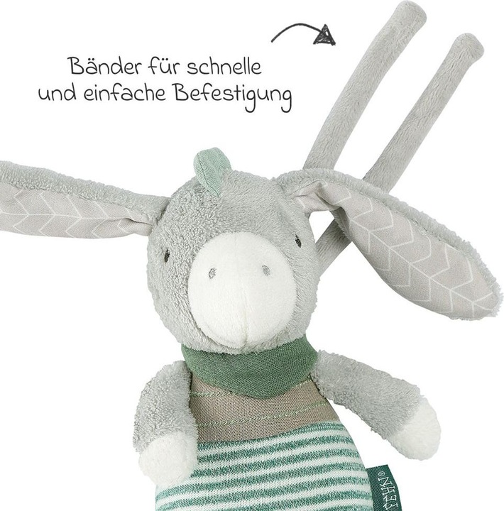 Produktbild Fehn Spieluhren Spieluhr / Einschlafhilfe 22 cm - Esel