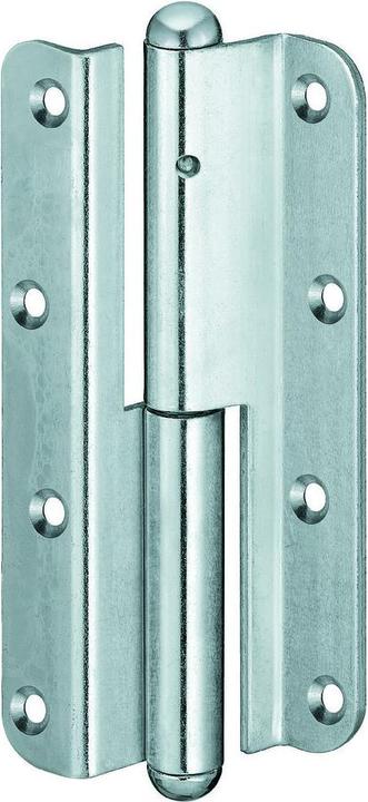 Simonswerk Door hinge QF1 Galvanised steel Rebated wooden leaves Roll length 140 mm DIN right