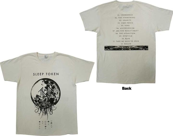 Actual product image Sleep Token Take Me Back To Eden Back Print (XXL)