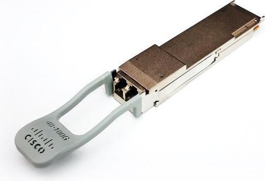 Actual product image Cisco QSFP+ transceiver module