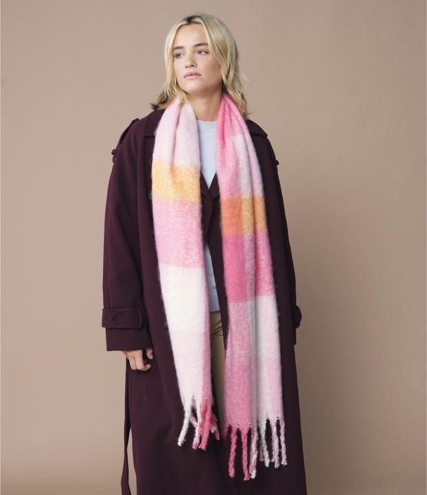 Produktbild Beechfield Fluffy Check Scarf