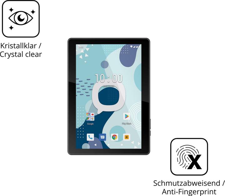 Actual product image Dipos Anti-Shock Screen Protector Clear (Konrow K-TAB 1004)