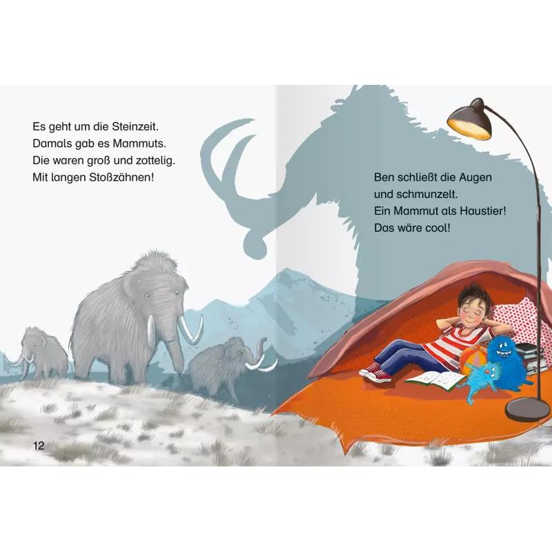 Thumbnail - Leserabe - 1. Lesestufe: Ein Mammut unterm Bett, Kinderbücher von Judith Allert