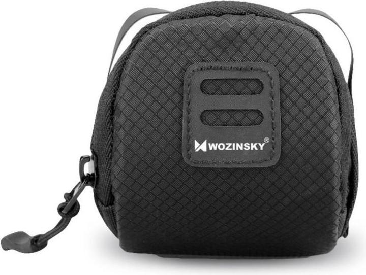 Actual product image Wozinsky small bicycle saddle bag 0.6 l black (WBB8BK black) (0.60 l, Saddle bag)