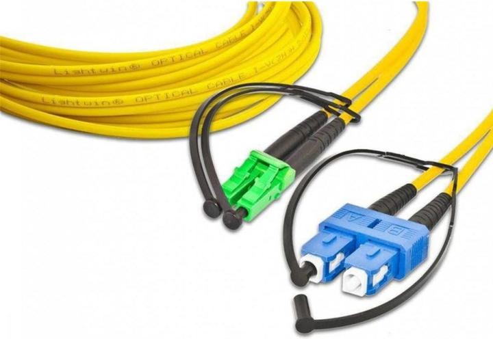 Actual product image Lightwin LWL Duplex Patch Cable (CAT6, 2 m)
