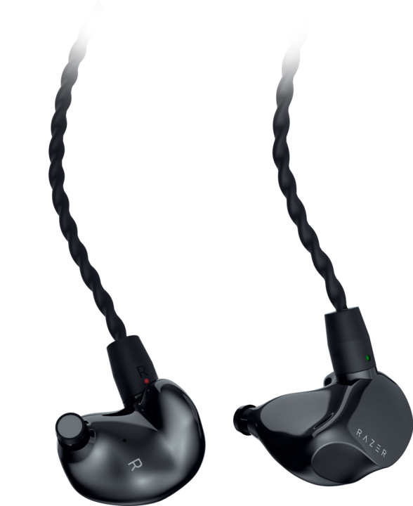 Actual product image Razer Moray - Ergonomic in-ear monitor for all-day streaming (Cable)