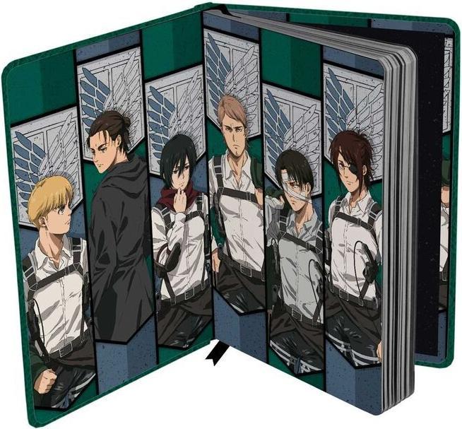 Actual product image Demon Slayer Kimetsu no Yaiba A5 premium notebook (A5)