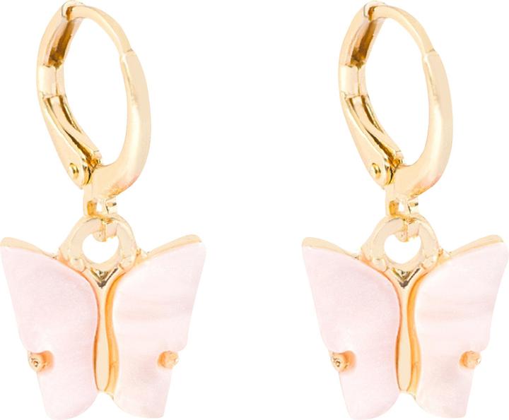 Actual product image Heideman Papilio gold color pink (100% stainless steel)