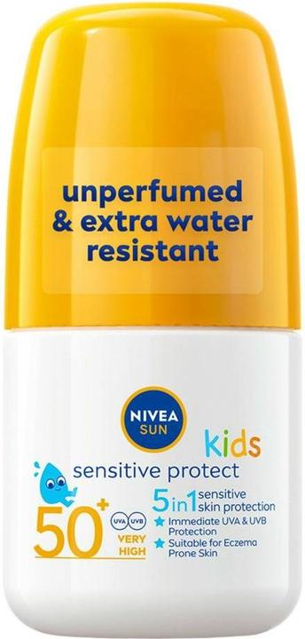 Actual product image NIVEA Kids Sensitive Protect Roll-on SPF50+ (SPF 50+)