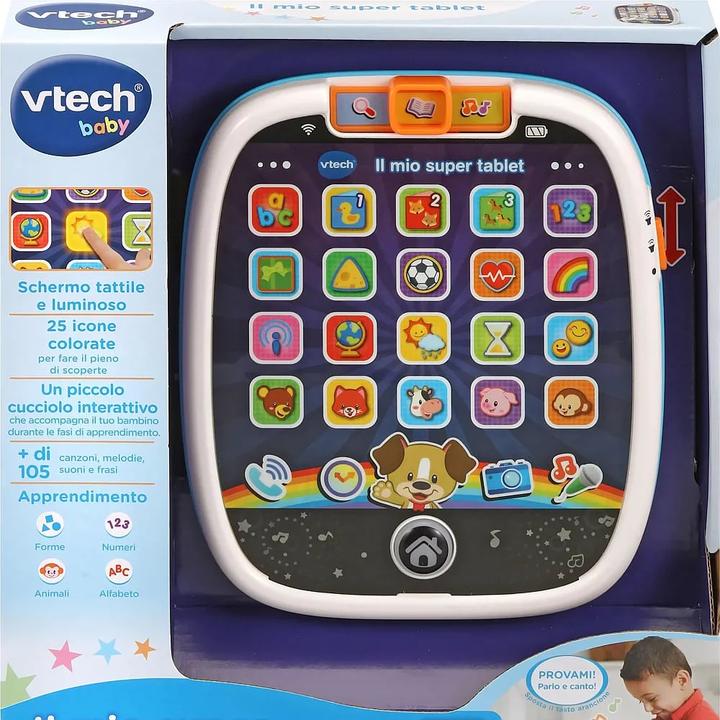Produktbild VTech Mein erstes Lichttablett Berühren und entdecken (Italienisch, 1 - 3 Jahre)