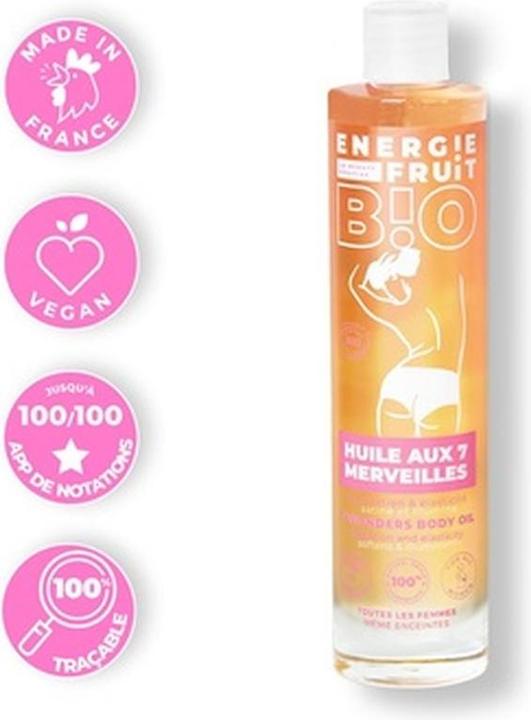 Produktbild Energie Fruit Öl der 7 Wunder Bio von Ecocert Öl (Körperöl, 100 ml)