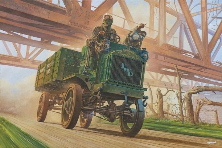 Actual product image Roden FWD Model B 3 ton Lorry