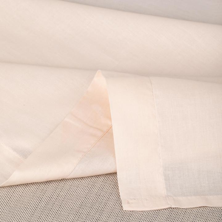 Actual product image Domoletti FLAT SHEET COTTON 180X220 CM BEIGE (180 x 220 cm)