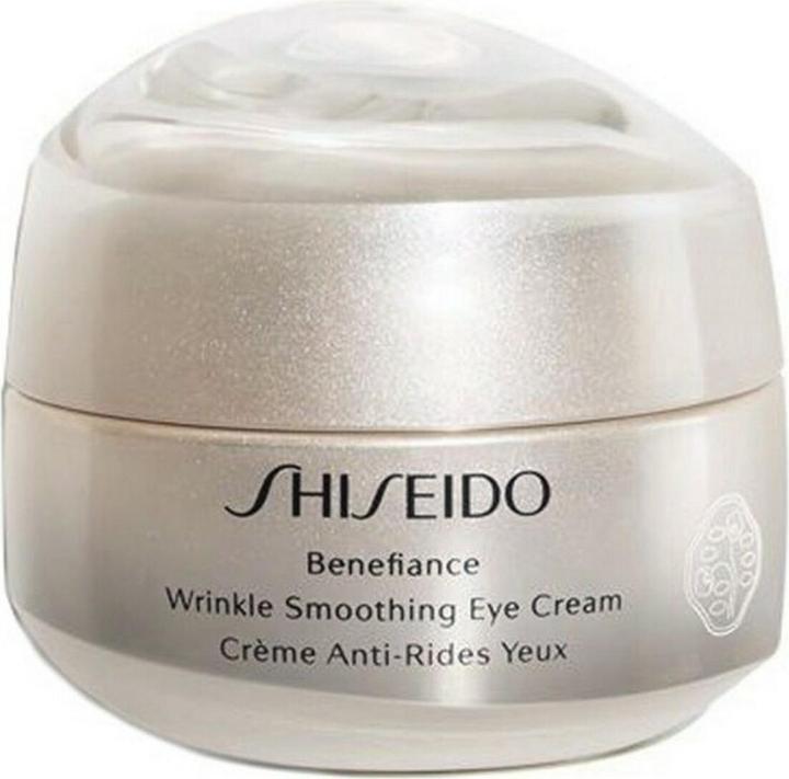 Actual product image Shiseido Benefiance Wrinkle Smoothing Eye Crème (Eye Care Cream, 15 ml, Day + Night)