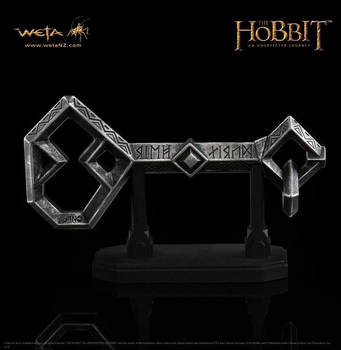 Immagine prodotto Weta Collectibles Lo Hobbit replica 1/1 Chiave di Erebor 13 cm