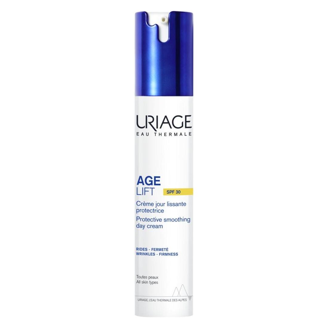 Uriage, Gezichtscrème, Age Lift Beschermende Gladmakende Dagcrème (40 ml, Dagcrème, Spf 30)