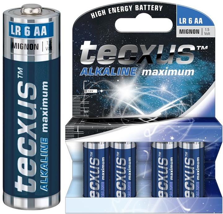 Image du produit Tecxus Alcaline maximum (4 pcs, AA, 2700 mAh)