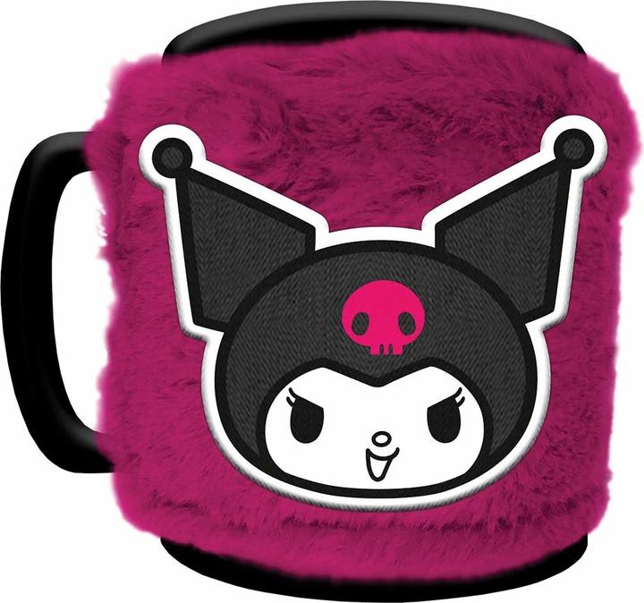 Productafbeelding Pyramid Sanrio pluizige beker Kuromi (440 ml, 1 x)