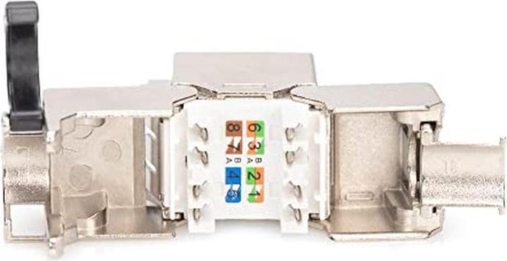 Image du produit Digitus Cat.8.I Keystone Module blindé, sans outil, capuchon anti-poussière, 12 pcs. (Module Keystone)