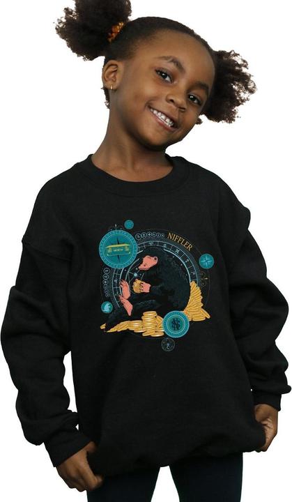 Produktbild Fantastic Beasts Sitting Niffler Sweatshirt Mädchen (152, 158)