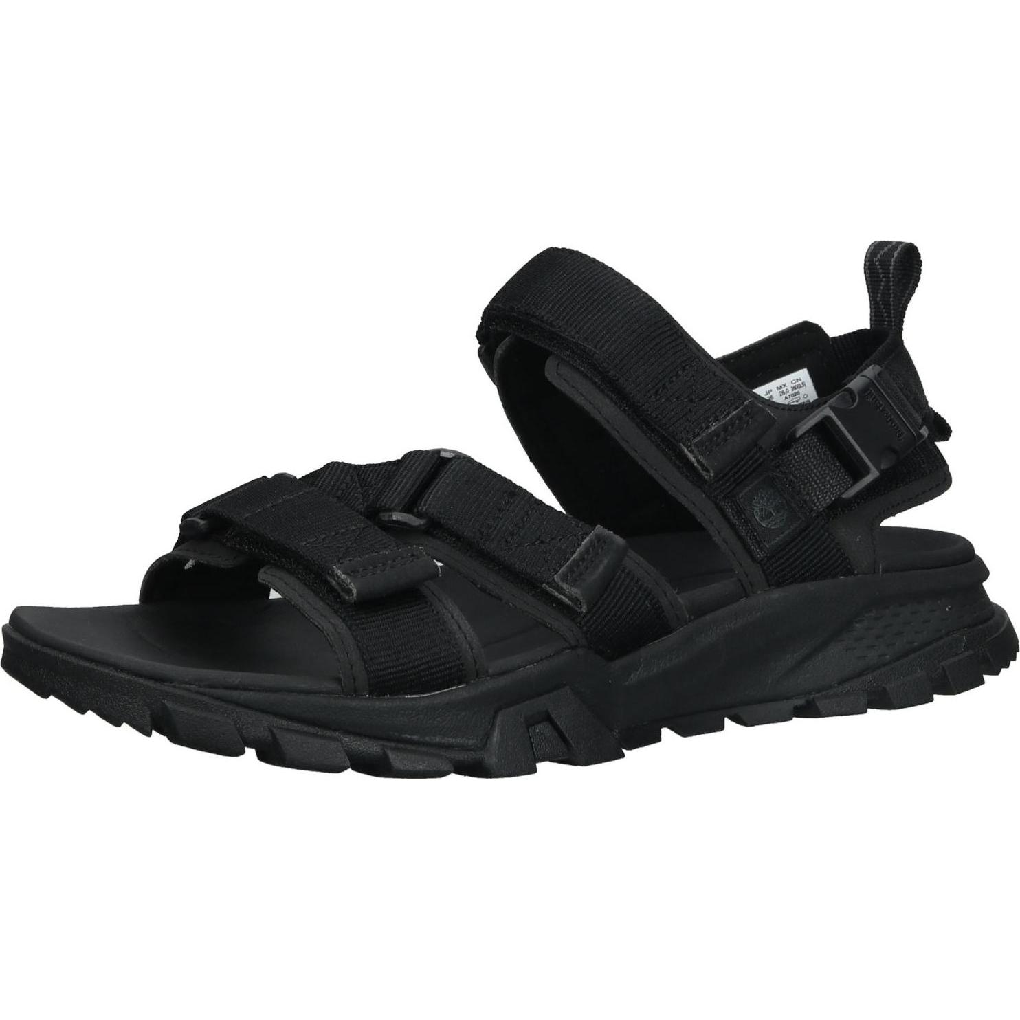 Timberland, Herren, Sandalen, Garrison Trail 2-Strap Sandal, Schwarz, (46)
