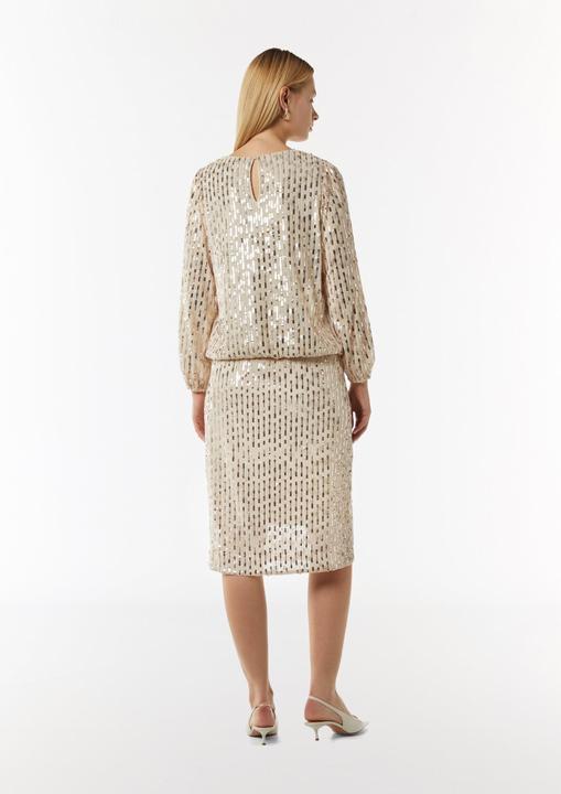 Actual product image Comma Bluse Pailletten-Bluse mit Rundhalsausschnitt (34)