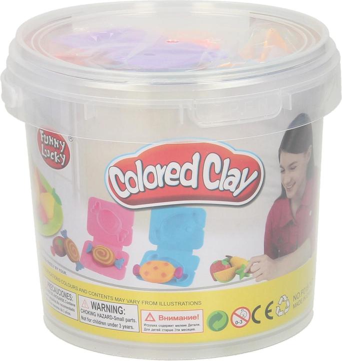 Actual product image Clay set in fruit storage box