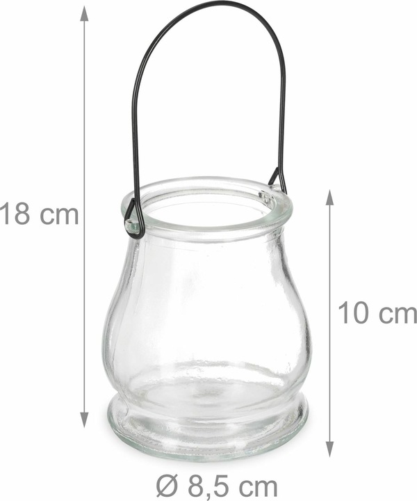 Actual product image Relaxdays 8x garden torch