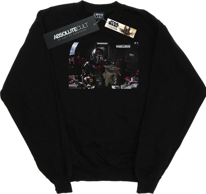 Image du produit Star Wars - Sweat THE MANDALORIAN MANDO AND CO-PILOT - Homme (L)