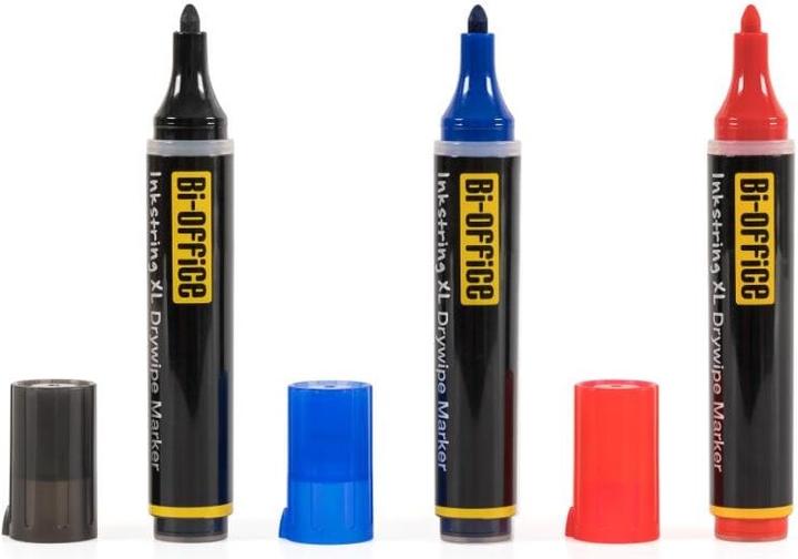 Image du produit Bi-Office Marqueur pour tableau blanc à encre noire, 3 pièces (3 x)