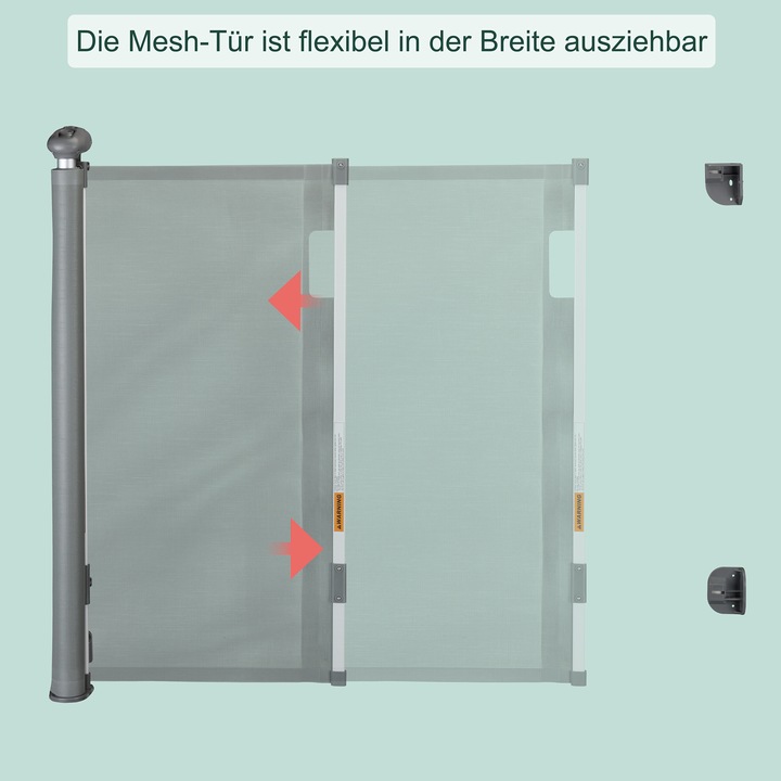 Actual product image Relaxdays Door safety gate (70 cm)