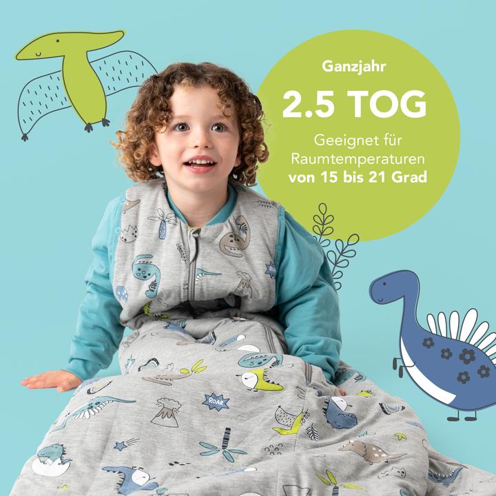 Image du produit Schlummersack Gigoteuse bébé toutes saisons - 2.5 TOG (150 cm, 2.5 TOG, Toute l'année)