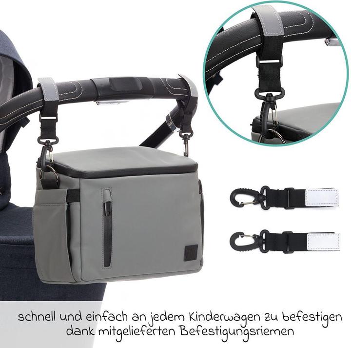 Produktbild Fillikid Kinderwagentaschen Kinderwagen-Organizer Larvik mit viel Stauraum inkl.