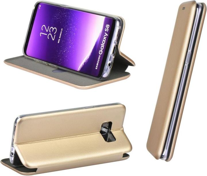 Actual product image Reach Macins Book Elegance Huawei P20 Lite rozu zelts (Huawei P20 Lite)