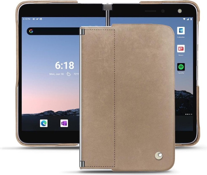 Produktbild Noreve Lederschutzhülle (Microsoft Surface Duo 2)