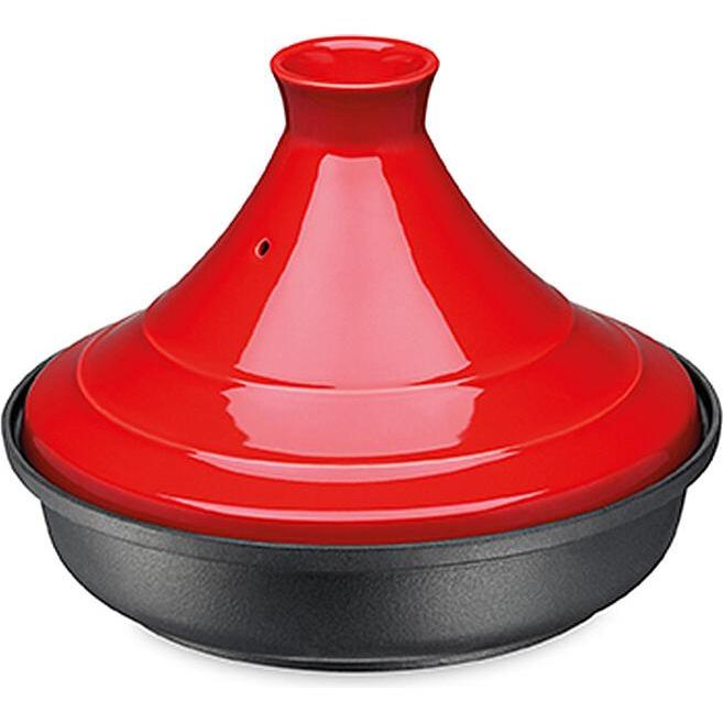Küchenprofi Tajine Ø 28 cm rosso, Padella + Pentola, Rosso