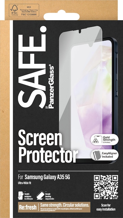 Produktbild Safe Ultra-Wide Fit (1 Stück, Samsung Galaxy A35)