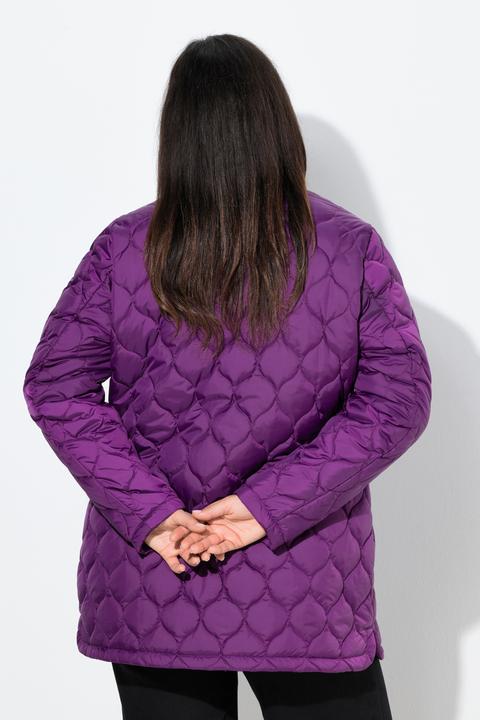 Image du produit Ulla Popken Veste matelassée HYPRAR avec col montant, tissu déperlant (62)
