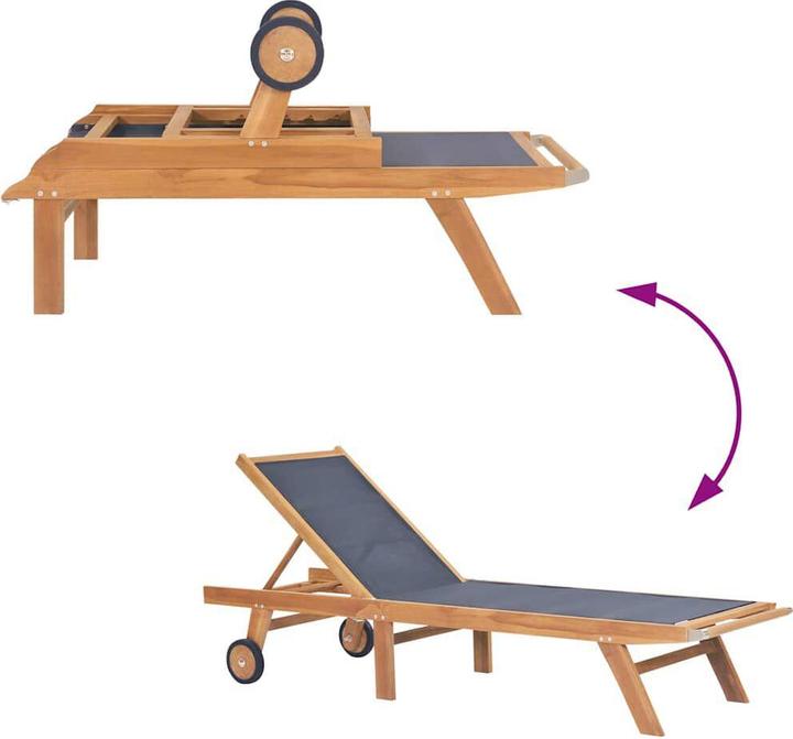 Immagine prodotto vidaXL Sonnenliege (206 cm)