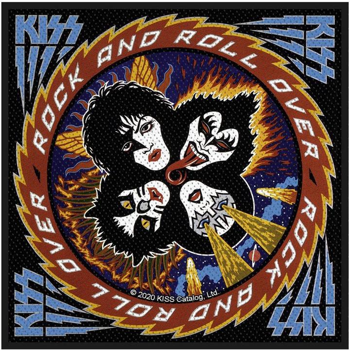 Produktbild KISS Rock N' Roll Over Standard Patch (10 x 10 cm)