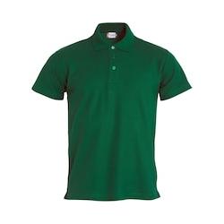 Local Media, Herren, Shirts, Poloshirt Clique Basic 028230, Baumwolle, Flaschengrün, Grösse 4XL, Grün