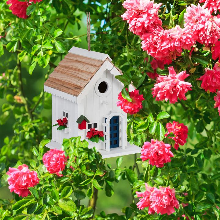 Actual product image Relaxdays Decorative bird house