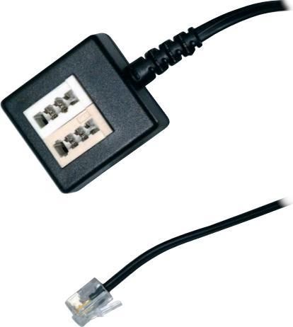 Produktbild Vivanco Telefon-Adapter, RJ11 St.-TAE-N/F Kuppl.