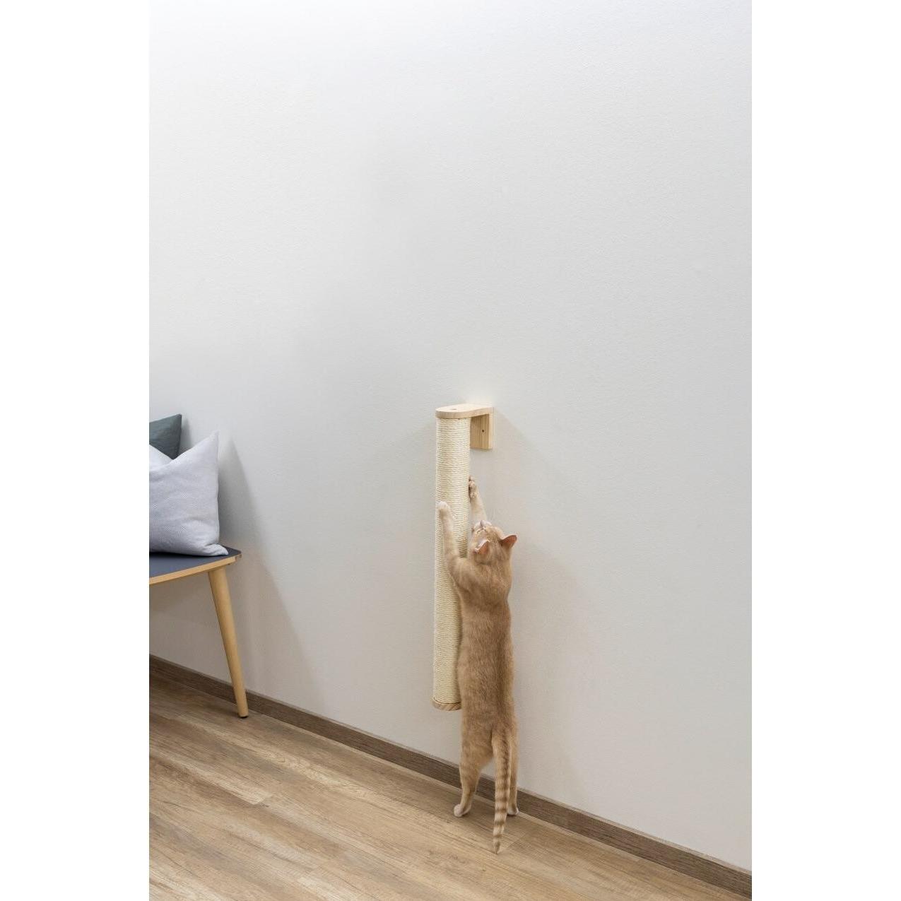 Thumbnail - Kerbl Wandkratzsäule (77 cm, Braun), Katzenbaum