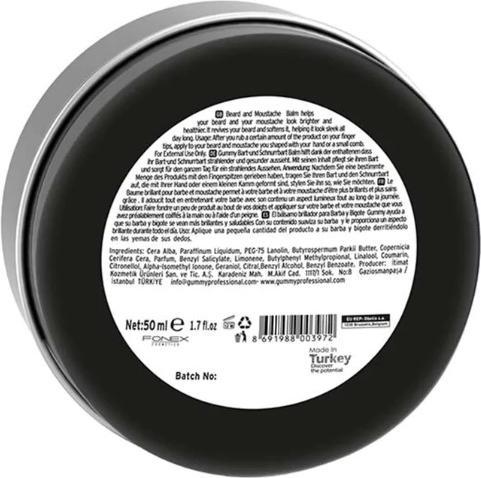 Immagine prodotto Gummy Professional Balsamo per barba e baffi 50ml (50 ml)