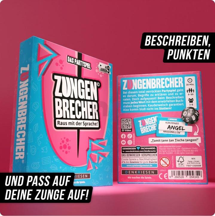 Image du produit Denkriesen Virelangues - "sortez les langues (Allemand)