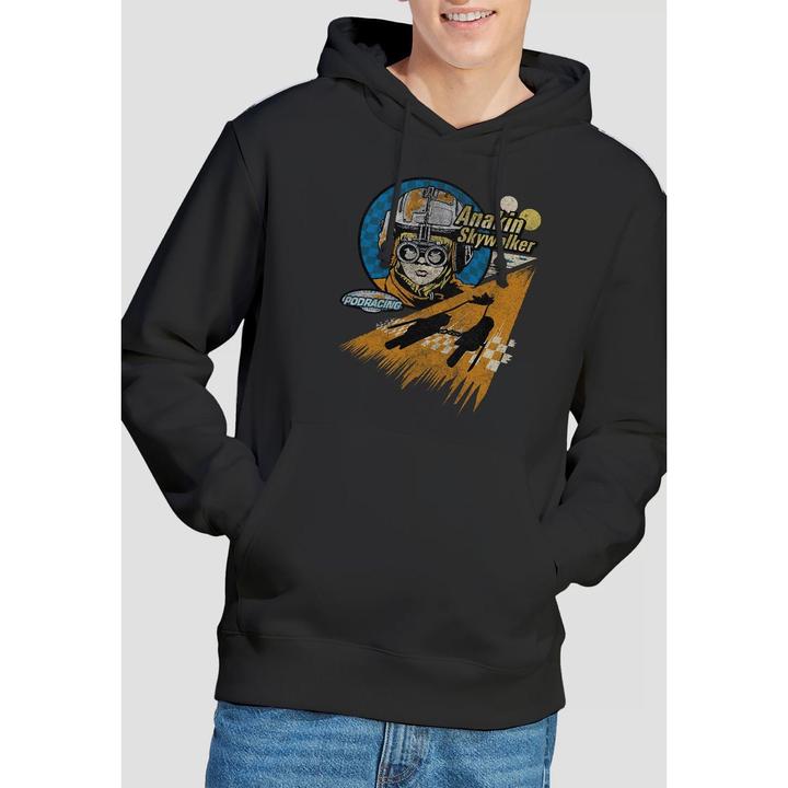 Actual product image Star Wars Mens Mos Espa Anakin Skywalker Hoodie (L)