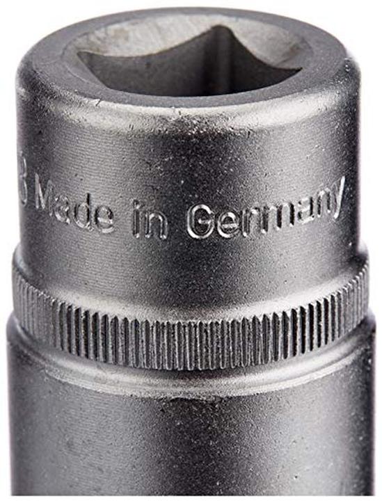 Actual product image HAZET Screwdriver socket set ∙ XZN 163-243/7 ∙ Square, hollow 12.5 mm (1/2 inch) ∙ Internal serrati…