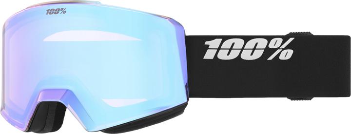 Image du produit 100% NORG HiPER Goggle Black/Silver